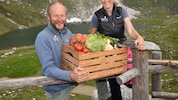 Österreichs erste vegetarische Hütte wird von Tom Burger und Evelyn Matejka mit viel Liebe ...