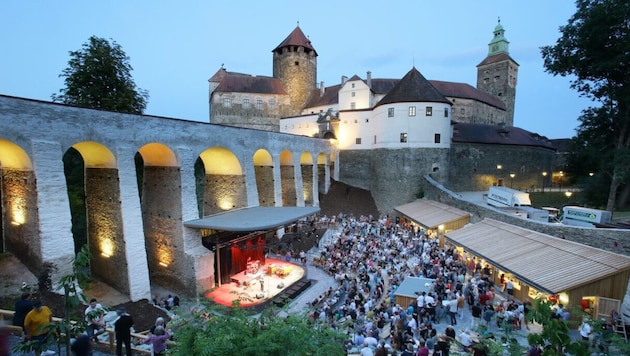Imposante Kulisse: Die spektakuläre Burgarena der Friedensburg in Schlaining wird der neue ...