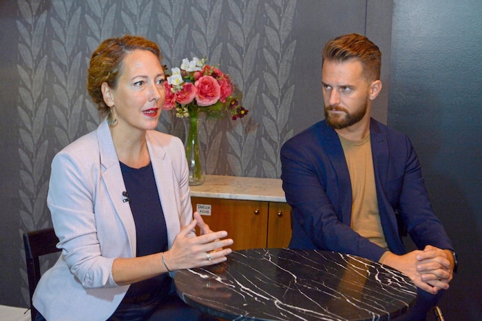 Judith Pühringer und Peter Kraus
