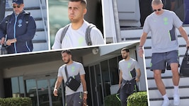Ankunft der Weltstars: Manchester City ist in den USA gelandet.
