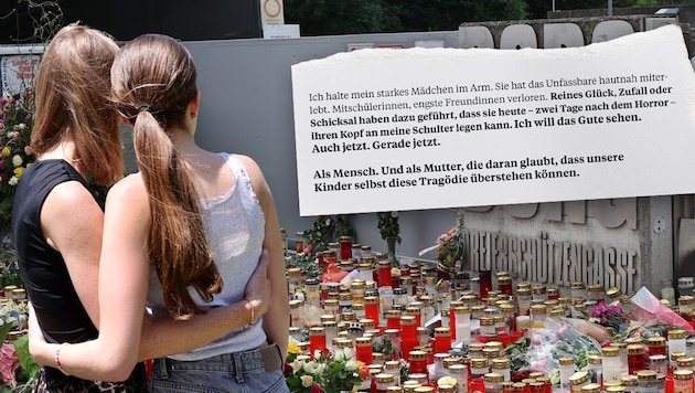 Margit Wickhoff und ihre Tochter versuchen gemeinsam, das Unbegreifbare zu verarbeiten.