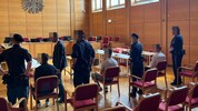 Die drei jungen Angeklagten kamen aus der U-Haft