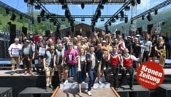 Die Stars der Musi freuen sich schon auf die große Show.