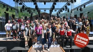 Die Stars der Musi freuen sich schon auf die große Show.