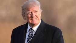Nicht überrascht: Donald Trump