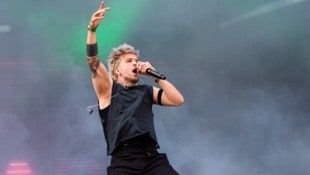 Der Kroate Marko Purišić aka Baby Lasagna hatte die Nova-Rock-Meute schon am frühen Nachmittag ...