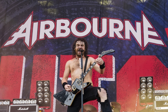 Endlich wieder da: Die australischen Rocker Airbourne sind in den letzten Jahren in sich ...