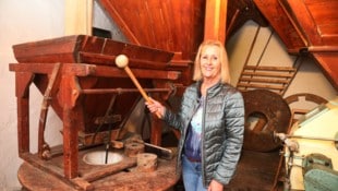 Eveline Koren leitet in Himmelberg die große Kunstmühle.