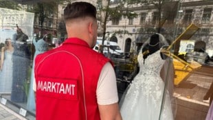 Bei mehreren Brautmodengeschäften beanstandete das Wiener Marktamt irreführende Preisangaben – ...