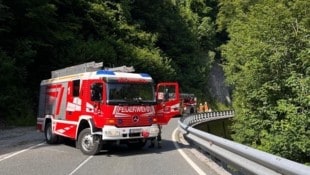 Die Freiwillige Feuerwehr Bischofshofen war mit 18 Mann im Einsatz.