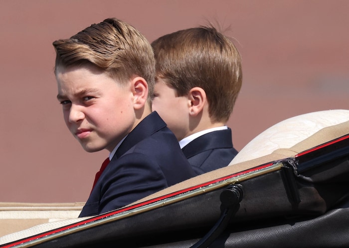 Prinz George mit Bruder Prinz Louis