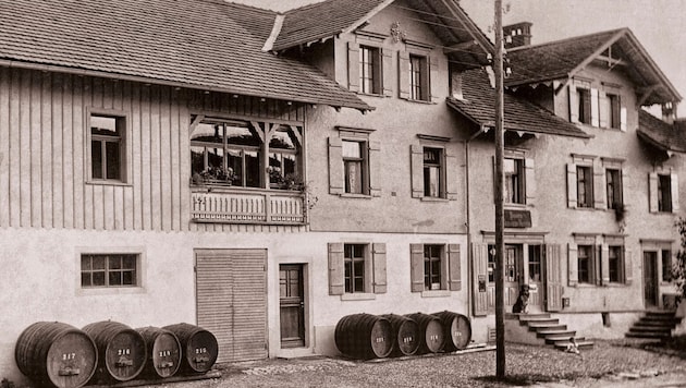 Die alte Mosterei Rauch in Rankweil.