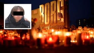 Tausende Grabkerzen vor dem BORG 3 in Graz – nach Arthur A.s Horror-Tat..
