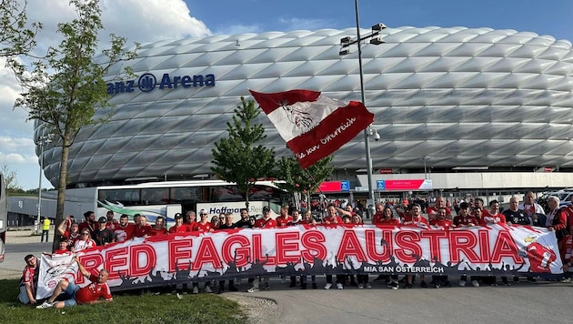 Die Red Eagles Austria holen den FC Bayern nach Imst in Tirol.