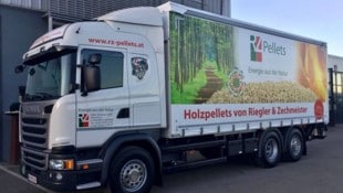 Teil der Ablöse für Fabian Wohlmuth ist eine Lkw-Fuhre Holzpellets aus dem Haus von ...