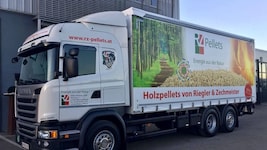 Teil der Ablöse für Fabian Wohlmuth ist eine Lkw-Fuhre Holzpellets aus dem Haus von ...