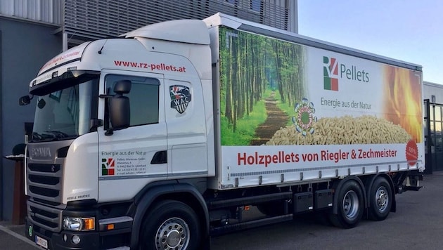Teil der Ablöse für Fabian Wohlmuth ist eine Lkw-Fuhre Holzpellets aus dem Haus von ...