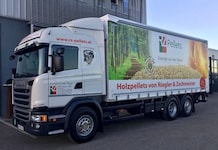 Teil der Ablöse für Fabian Wohlmuth ist eine Lkw-Fuhre Holzpellets aus dem Haus von ...