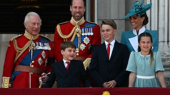 Die Royal Family feierte am Samstag bei der „Trooping The Colour“-Parade König Charles‘ ...
