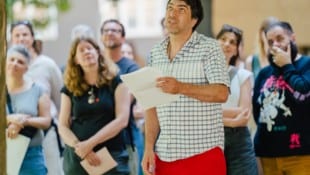 Martin Niederbrunner spielte „Kri“ von Stefan Wipplinger am Grazer Ortweinplatz