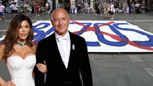 Milliardär Jeff Bezos und seine Verlobte Lauren Sánchez