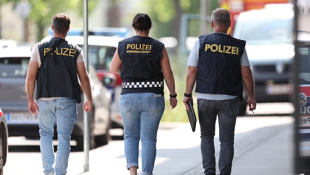 Auch die Polizisten müssen die Amoktat in Graz erst verarbeiten