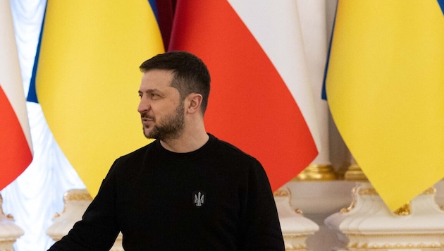Präsident Wolodymyr Selenskyj war 2020 schon einmal in Wien,