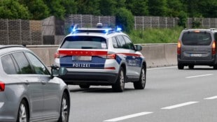 Mehrere Streifen nahmen auf der „Süd“ die Verfolgung auf.