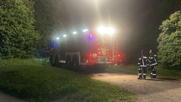 Die Feuerwehr Wörgl wurde zu einem vermeintlichen Waldbrand gerufen.