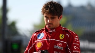 Charles Leclerc hat sich nach der Aufregung in Q3 mittlerweile wieder beruhigt. 
