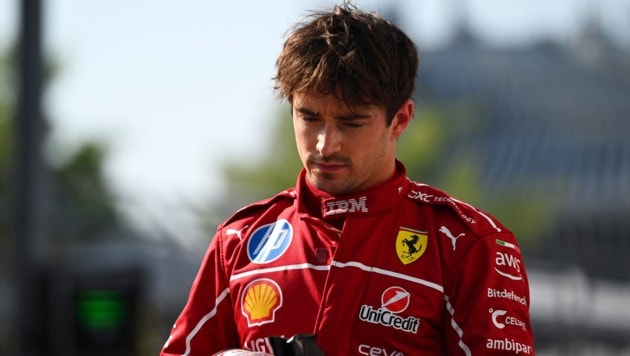 Charles Leclerc hat sich nach der Aufregung in Q3 mittlerweile wieder beruhigt. 