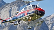 Die Frau wurde vom Polizeihubschrauber geborgen.