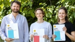 Preisträger: Stefan Wipplinger, lynn t musiol, Fabienne Dür
