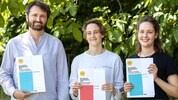 Preisträger: Stefan Wipplinger, lynn t musiol, Fabienne Dür