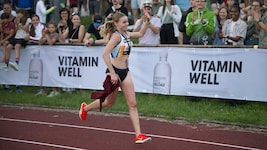Lena Millonig holte über 3000 Meter Hindernis den Staatsmeistertitel.