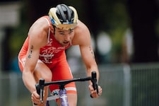 Der Bregenzer Leon Pauger holte sich Platz drei in Zarautz.