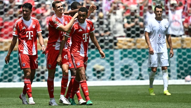 Jamal Musiala erzielte einen Hattrick.