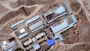 Diese Atomanlage im Iran wurde im Juni 2025 vom US-Militär bombardiert.