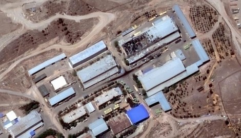 Diese Atomanlage im Iran wurde im Juni 2025 vom US-Militär bombardiert.