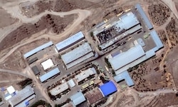 Diese Atomanlage im Iran wurde im Juni 2025 vom US-Militär bombardiert.