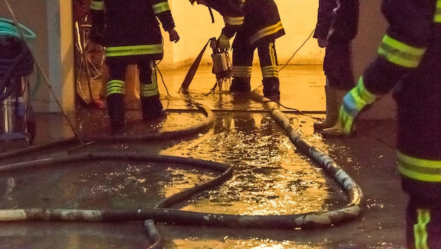 Drei Feuerwehren mit 60 Mann standen im Einsatz.
