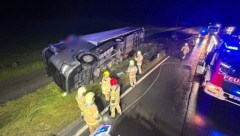 Kurz nach Mitternacht musste die Feuerwehr ausrücken