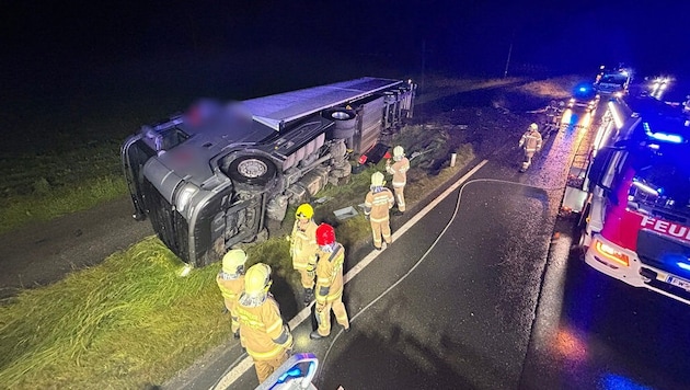 Kurz nach Mitternacht musste die Feuerwehr ausrücken