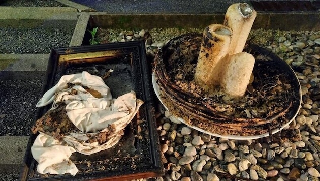 Diese Gegenstände lösten den Brandalarm aus.