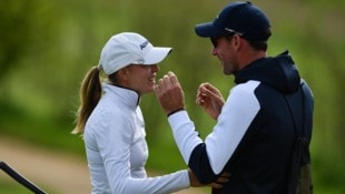 Emma Spitz hatte in London Freund Gerald Melzer an der Seite.