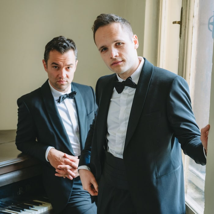 Verpassen Bizets „Carmen“ ein optisch und klanglich völlig neues Gewand: Nils Strunk und Lukas ...