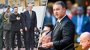 Der ukrainische Präsident wurde in Wien vom Bundespräsidenten empfangen, Vizekanzler Andreas ...