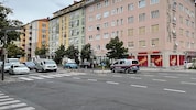 In diesem Kreuzungsbereich beim Grazer Hauptbahnhof kam es zum fatalen Sturz.