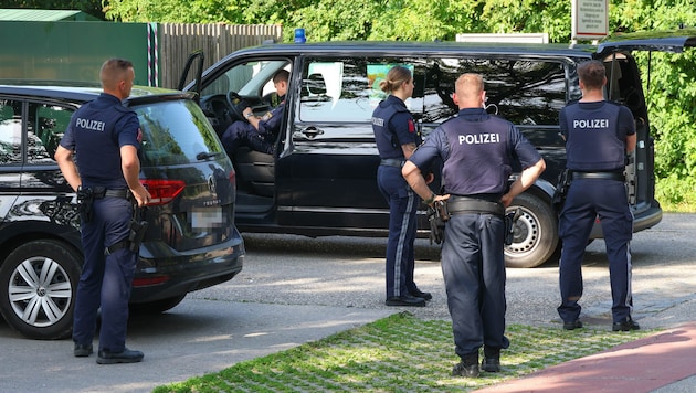 Die Bluttat passierte in einer Siedlung in Pasching.