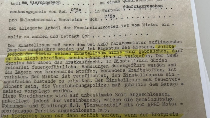 Laut Vertrag dürften die Garagen gar nicht abgerissen, sondern nur weiterverkauft werden. 